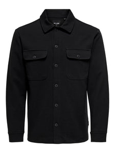 OVER SHIRT - BLACK