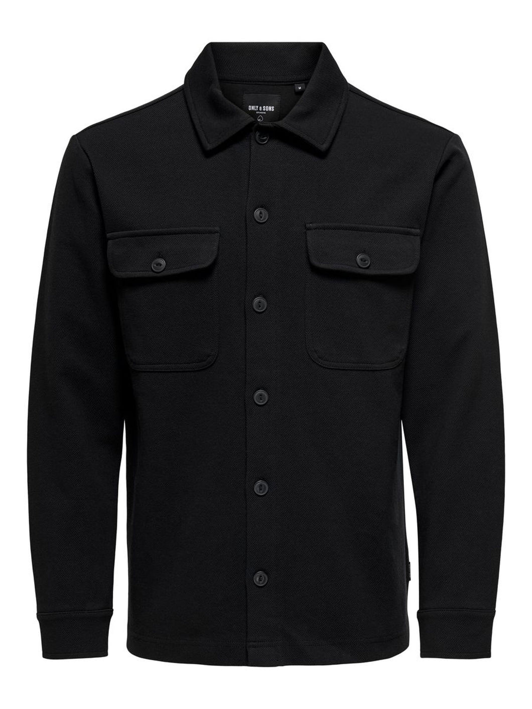 OVER SHIRT - BLACK