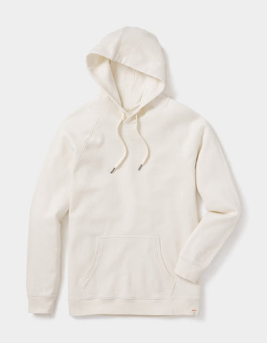 Vintage Thermal Hoodie - Ivory