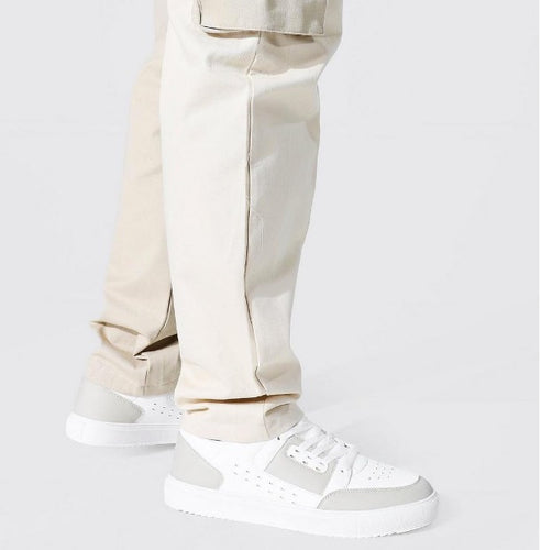 MAN CONTRAST LOW TRAINER