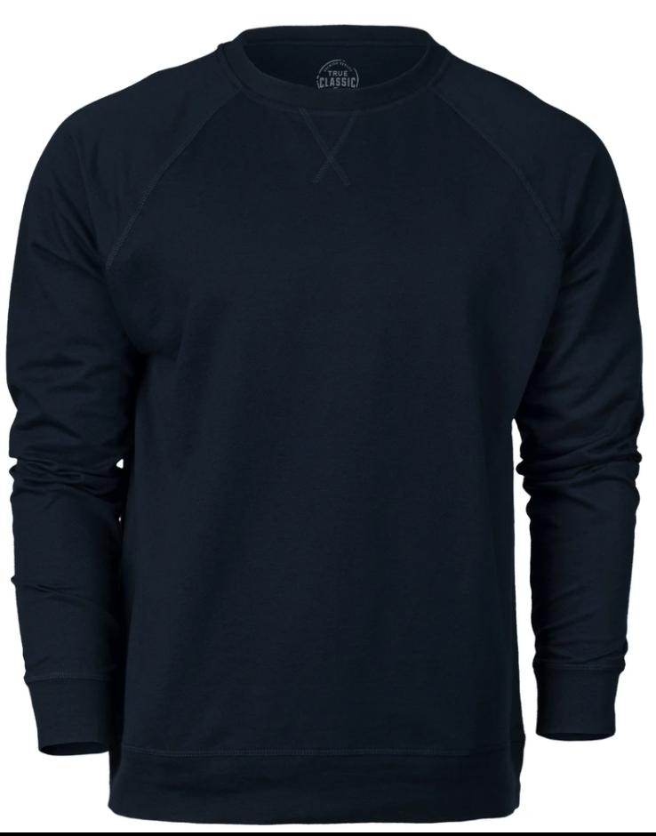 Navy French Terry Sweatshirt