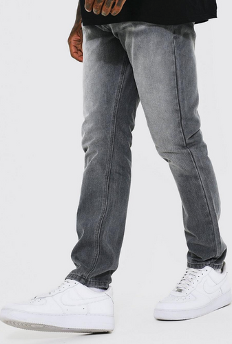 SLIM GREY RIGID JEANS