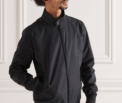 Iconic Harrington Jacket - Black